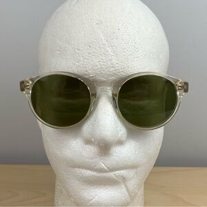 Ottoto 32-000785 Handmade Italy Eyeglass Frames 49 21-145 Round Clear Unisex